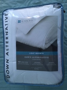 The Seasons Collection Light Warmth Down Alternative King