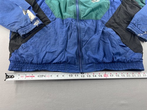 Vintage 90s Reebok Color Block Windbreaker Full Zip Jacket Size Large **READ** - Picture 13 of 16