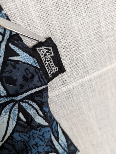 Maui & Sons Hawaiian Shirt Boys XL Blue Floral Button Up Casual Beach Read** - 第 6/15 張圖片