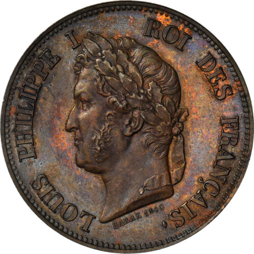 [#970827] Monnaie, France, Louis-Philippe, Decime, 1840, ESSAI, SPL+, Cuivre, Ga - Picture 1 of 2