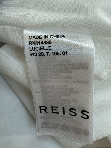 Reiss Lucielle Ruched Skirt Size UK14 RRP£125 NEW - Picture 13 of 14