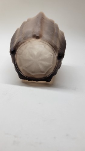 Vintage Wikingerglas MCM Braune Satinvase/Moderne der Mitte des Jahrhunderts - Bild 9 von 12