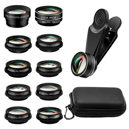 Fotografie -Objektivanzug Telefon-Objektiv-Kit Handy-Kamera-Objektiv-Kit - Zdjęcie 9 z 12