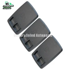 3X Rear Child Seat Tether Anchor Cover Black Fits DODGE 2005-2008 CHARGER MAGNUM