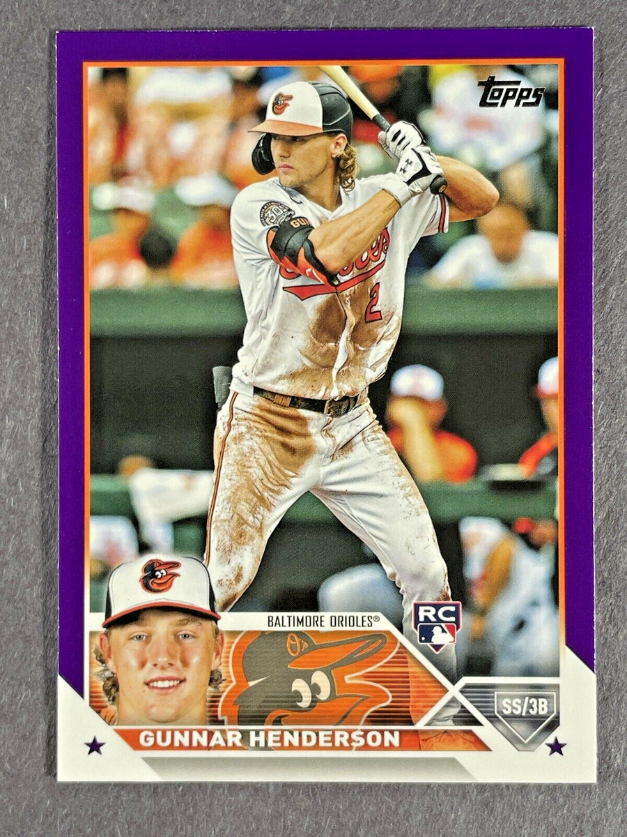Gunner Henderson　　TOPPS MUSEUM Buy 2023 Topps Series 1 - Gunnar Henderson #206 Purple (RC