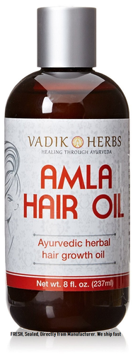 Vadik Herbs Amla Hair Oil, 8 Oz, Fresh, Brand New, Sealed, We ship fast - Picture 2 of 3