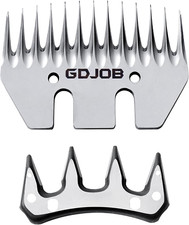 Cuchillas Rectas De 13 Dientes Esquiladoras Ovejas Acero Inoxidable Profesional