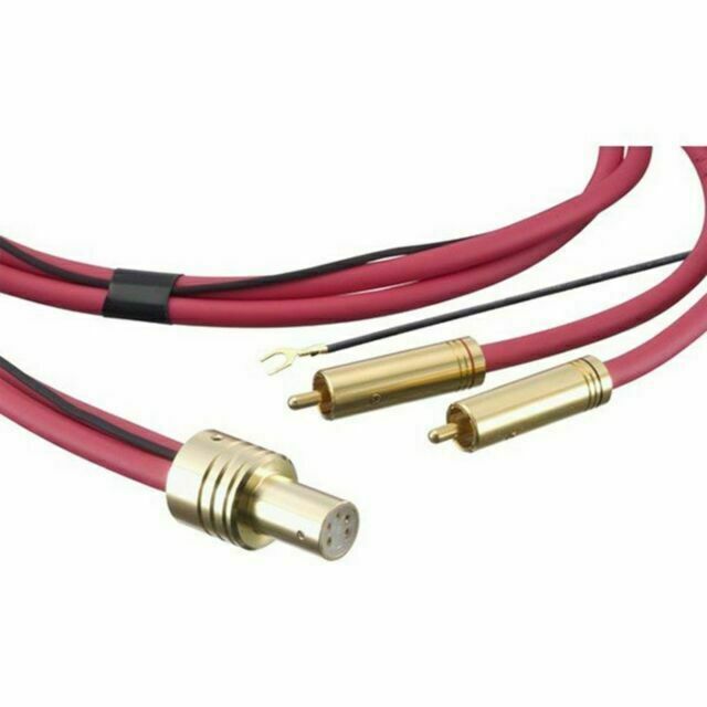 Jelco Jac 501 5 Din To Rca Tonearm Cable 1 2m Red For Sale Online Ebay