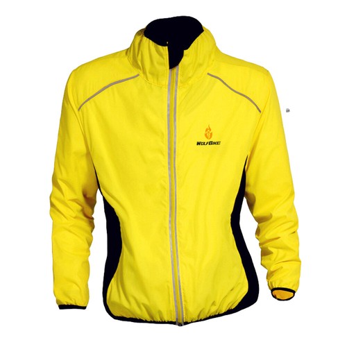 Chaqueta de Ciclismo WOSAWE Impermeable Transpirable Abrigo de Bicicleta Mangas Largas Prendas para el torso - Imagen 20 de 21