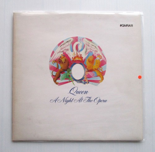 Queen 'John Deacon Owned' A Night At The Opera Vinyl LP 1975 Album + Signed COA