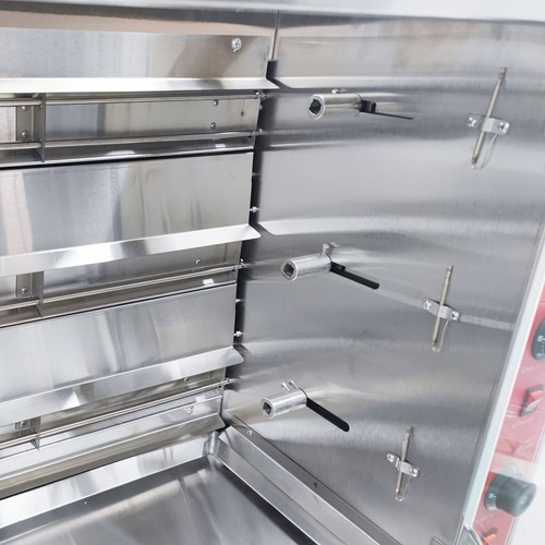 3 Rolls Vertical Electric Rotisserie Chicken Oven 220V Temperature Adjustable - Picture 20 of 24