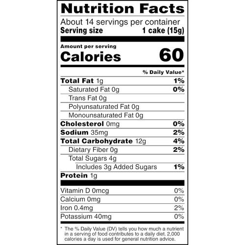 Quaker Large Rice Cakes, Chocolate, Pack of 3 - Picture 5 of 5
