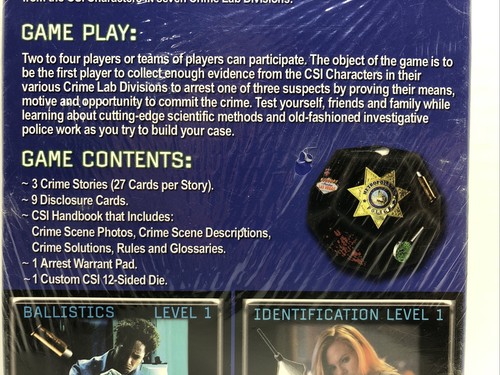 CSI Las Vegas Game & Booster Pack #1 - Imagen 8 de 10