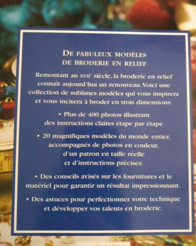 Broderie En Relief De A-Z Stumpwork -Libro - Manuale Scuola Di Ricamo A Rilievo - Foto 7 di 7