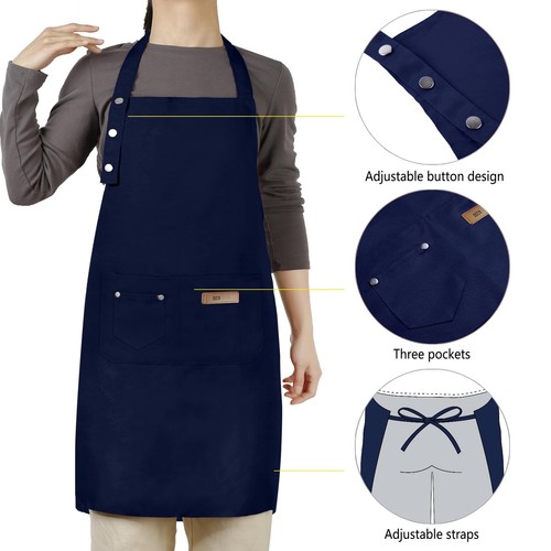 Apron Cooking Kitchen Chef Baking Work Hair Stylist Barber Stylist Welding Cl... - Picture 4 of 7