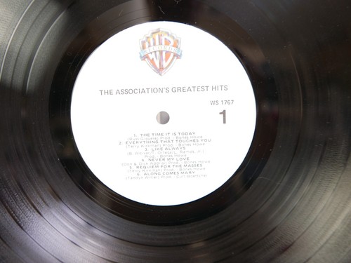 The Association Greatest Hits Record LP Vinyl WS 1767 Tamerlane Music EX+/EX - Picture 4 of 4