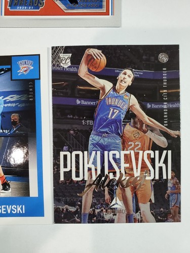 2020 21 Chronicles Aleksej Pokusevski Rookie Lot Luminance Threads Score RC - Picture 4 of 6