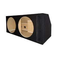 2005-2025 Ford Mustang Convertible Dual 8” Ported Subwoofer Box Enclosure