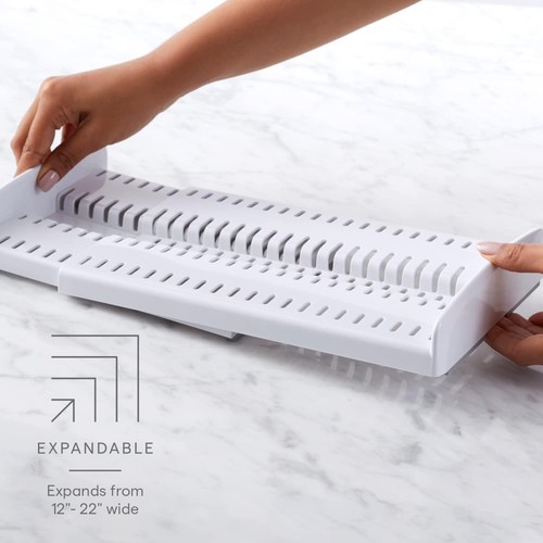 StoreMore Estante Extensible para Sartenes y Tapa, Organizador Ajustable para Tapas y Sartenes... - Imagen 2 de 7