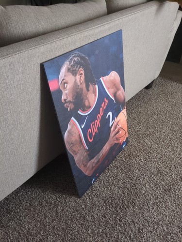 Kawhi Leonard Los Angeles Clippers Sports Print, Man Cave 22x28 - Picture 4 of 5