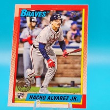 Nacho Alvarez Jr. 2025 Topps Series 1 Atlanta Braves #T90-79  RC
