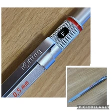 ROTRING/Rotring 600 mechanical pencil 0.5mm silver DE