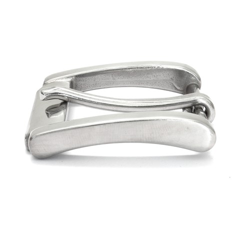 Gürtelschnalle Edelstahl poliert 40mm - Bild 3 von 7