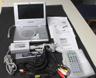 Initial IDM-1731 Portable DVD Player 7" parts Repair As IS