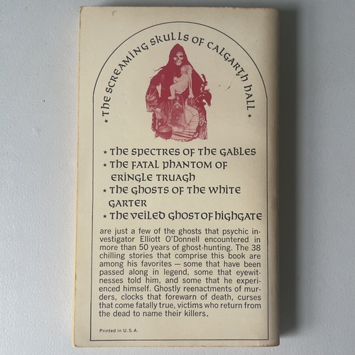 The Screaming Skulls and Other Ghost Elliot O'Donnell 1964 Taschenbuch 1971 - Bild 2 von 4