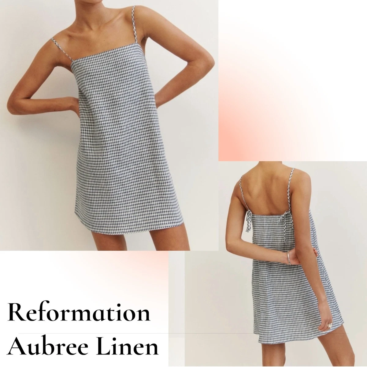 Gingham Dresses Reformation for sale - eBay Gingham Dresses Reformation for sale - eBay