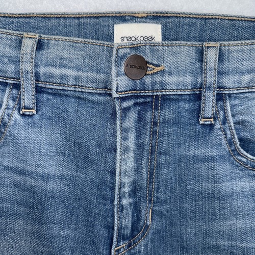 Pantalones cortos de mezclilla para mujer Sneak Peek tallas de muestra lote de 3 piezas, 28" y 26" - Imagen 9 de 18