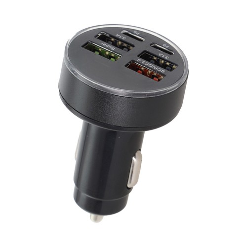 Chargeur de voiture haute brillance avec écran LED montage universel charge rap - Photo 10 sur 24