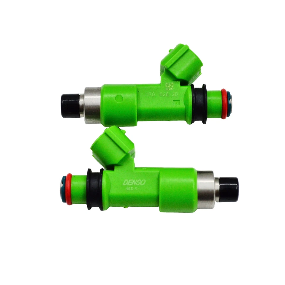 NEW Set of 2 Fuel Injectors for Honda VTX1800 2002-2008 16450-MCH-004 USA - Image 2 of 4