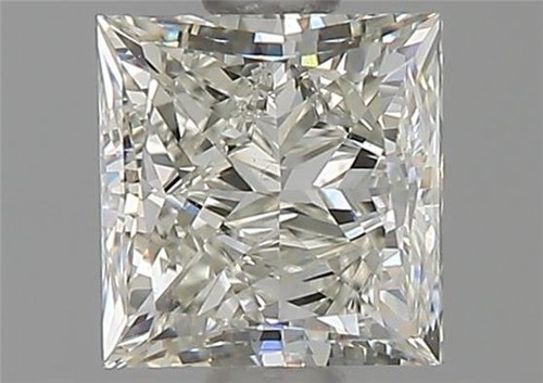 Princess Cut 0.89 CT Cert. AGI Natural Mined Diamond Loose I color VS2 clarity - Picture 1 of 2