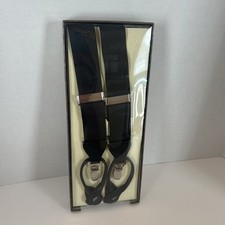 TRAFALGAR  Suspenders  Black  Classic  New 