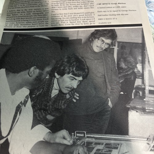 Beatles Genesis publications I Me Mine George Harrison, flyers and catalog - Bild 8 von 18