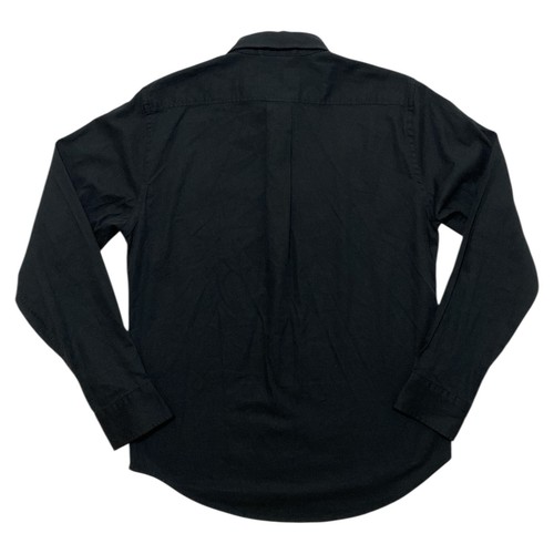 Buck Mason Long Sleeve Button Up Shirt Men’s Size Small Black - Picture 2 of 7