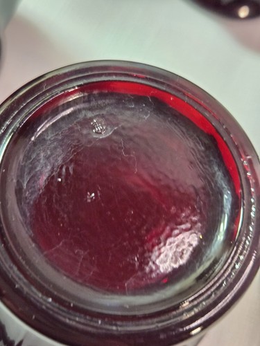 Vintage Ruby Red Honeycomb Glasses Anchor Hocking Georgian 3" Set Of 6 - Picture 5 of 9