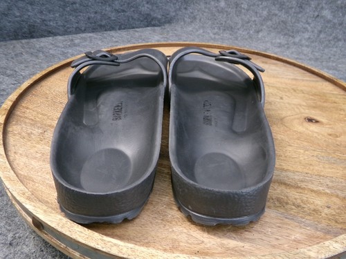 Birkenstock Madrid EVA Womens Gray Rubber Sandals Slides Size 41 US 10 Narrow - Picture 4 of 7