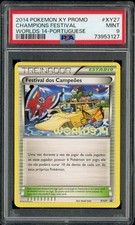 Pokemon PORTUGUESE Champions Festival 2014 World Championship Promo #XY27 PSA 9 on eBay