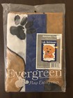 Vintage 1998 Evergreen Enterprise Flag 32x47.5” lab retriever appliqué NEW dog