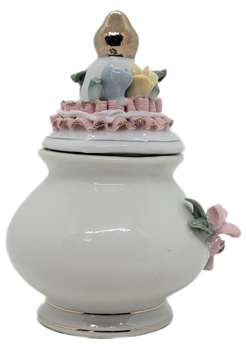 Gift Collection Fine Porcelain Capodimonte Style Ginger Jar - Picture 6 of 10