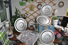 4x Orig MERCEDES BENZ Radkappe 15 Zoll - W201 124 -1244010424 OLDTIMER NEU NEW!!