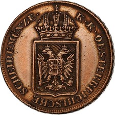 [#1048745] Austria, Franz Joseph I, 2 Kreuzer, 1848, Vienna, Copper, EF, KM:2188