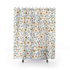 Sunflower Floral Shower Curtain-Brighten Your Bathroom,Boho Decor,Home Essential