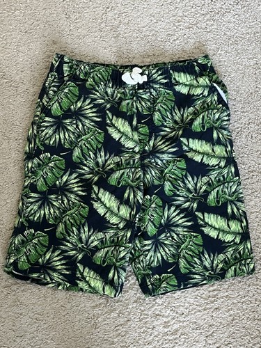 365 Kids by Garanimals Boys Shorts Size 10 – Tropical Leaf Print - Picture 1 of 3