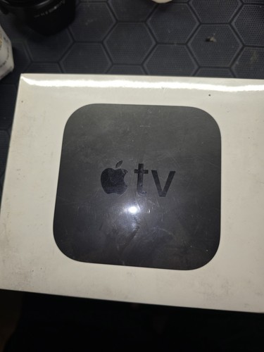 Apple TV 32GB 4K HDR Streaming Device  Model A1842 Black (MQD22LL/A) Sealed  - Picture 1 of 5