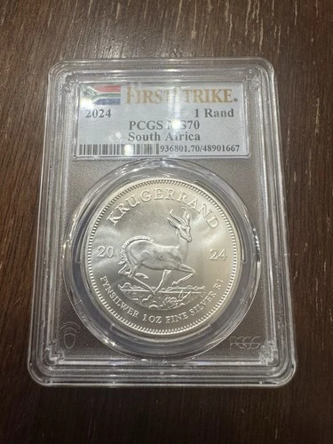 2024 Silver Krugerrand 1 oz — photo from the most recent tracked eBay sale