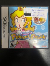 Super Princess Peach (Case and Manual Only) - Nintendo DS - Very Good Condition