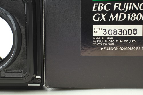 Box [ Top Mint ] FUJIFILM EBC GX MD 180mm f3.2 for GX680 II III  From Japan - Picture 16 of 16